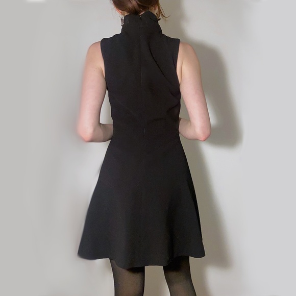Cute Black Keyhole Dress - Picture 2 of 5